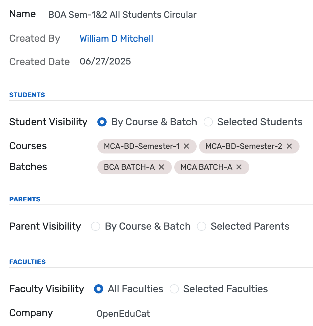 Scheduled Publishing & Notice Workflow Management